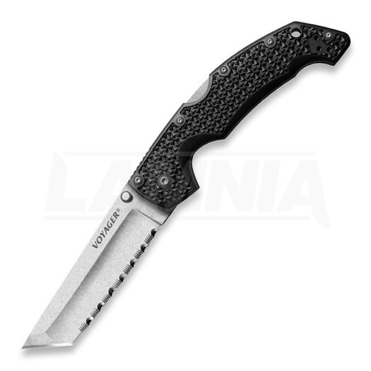 Cold Steel Large Voyager Tanto סכין מתקפלת, קצה משונן 29ATS