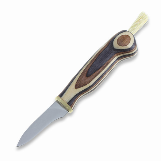Wood Jewel Mushroom knife, Zebra