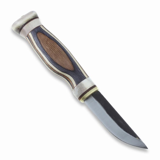 Wood Jewel Zebra finnish Puukko knife