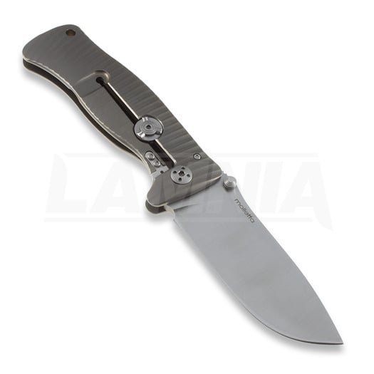 Складной нож Lionsteel SR1 Titanium, bronze SR1B