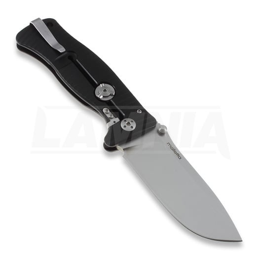 Nóż składany Lionsteel SR1 Aluminum, czarny SR1ABS