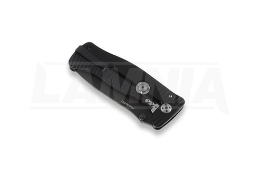 Lionsteel SR1 Aluminum Black foldekniv, sort SR1ABB