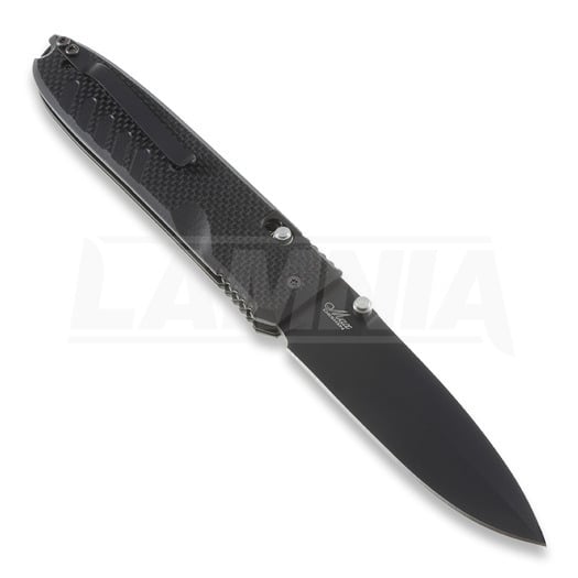 Lionsteel Daghetta G-10 folding knife, black 8701G10
