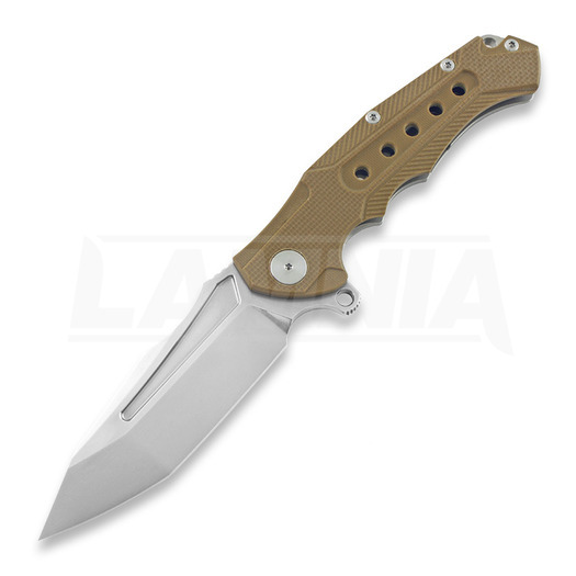Складной нож Andre de Villiers Ronin Hybrid, коричневый