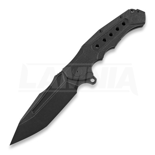 Andre de Villiers Ronin Hybrid összecsukható kés, fekete