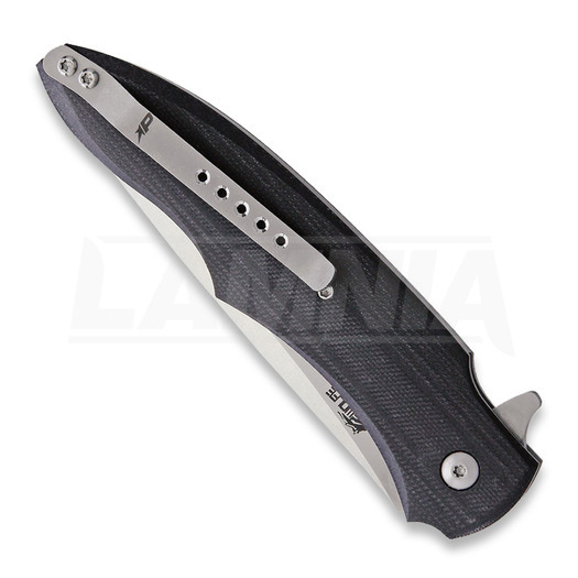 Patriot Bladewerx Lincoln Harpoon G10 Taschenmesser, schwarz
