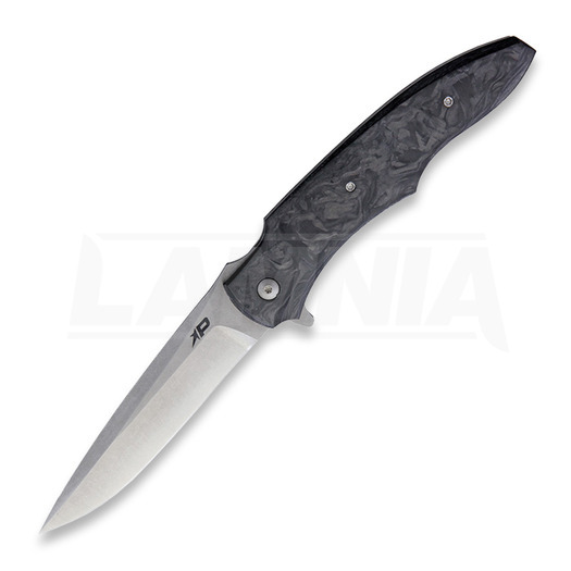 Zavírací nůž Patriot Bladewerx Lincoln Harpoon marbled carbon fiber