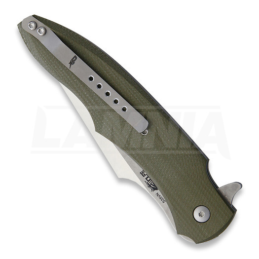 Patriot Bladewerx Lincoln G10 Taschenmesser, olivgrün