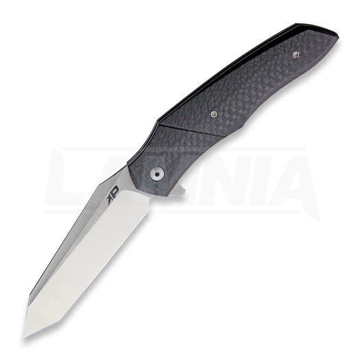 Patriot Bladewerx Ambassador checkered carbon fiber folding knife