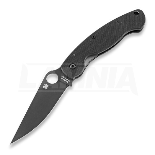 Spyderco Military folding knife, black C36GPBK