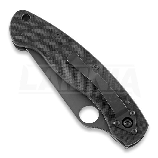 Spyderco Military folding knife, black C36GPBK