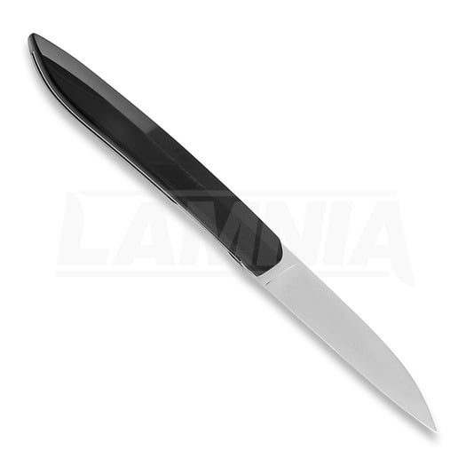 Roland Lannier Why So Serious? More Rock n' Roll folding knife, black