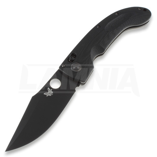 Benchmade Mini Onslaught 折り畳みナイフ, 黒 746BK