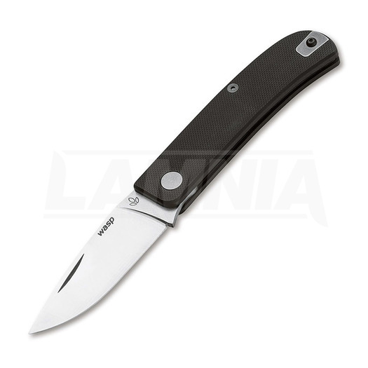 Manly Wasp CPM S90V folding knife, black