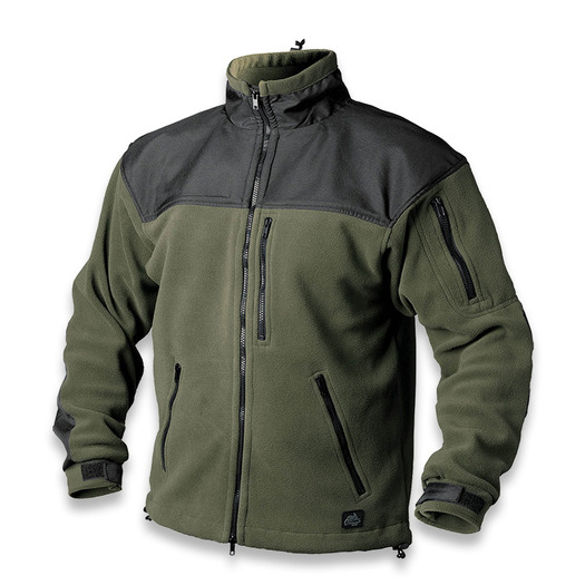 Helikon-Tex Classic Army Fleece jacket, olive/black BL-CAF-FL-16