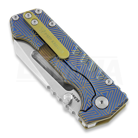 PMP Knives The Beast folding knife, anodized