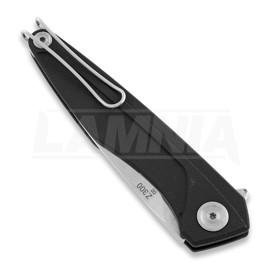 ANV Knives Z300 Plain edge foldekniv, G10, svart