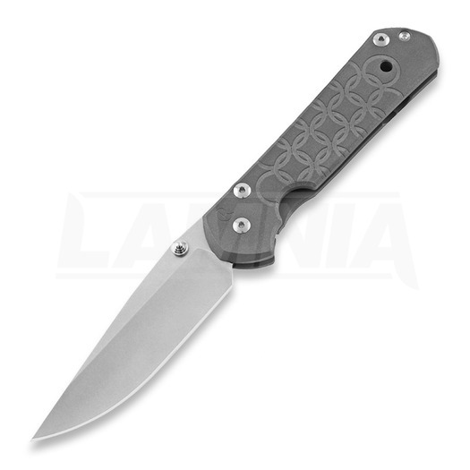 Couteau pliant Chris Reeve Sebenza 21, small, CGG Chain Mail S21-1258
