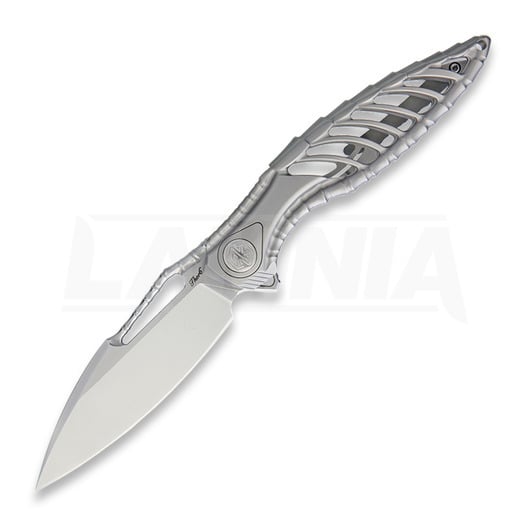 Rike Knife Thor 6 Framelock 折り畳みナイフ, satin