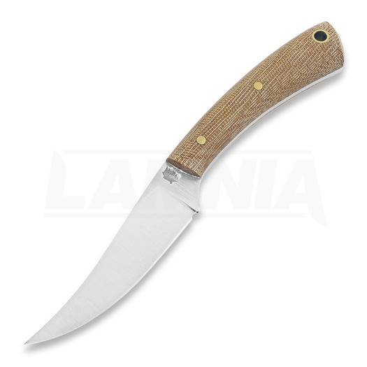 Нож LT Wright Small Swoop D2, flat, micarta