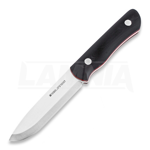 RealSteel Bushcraft III kniv, svart 3725
