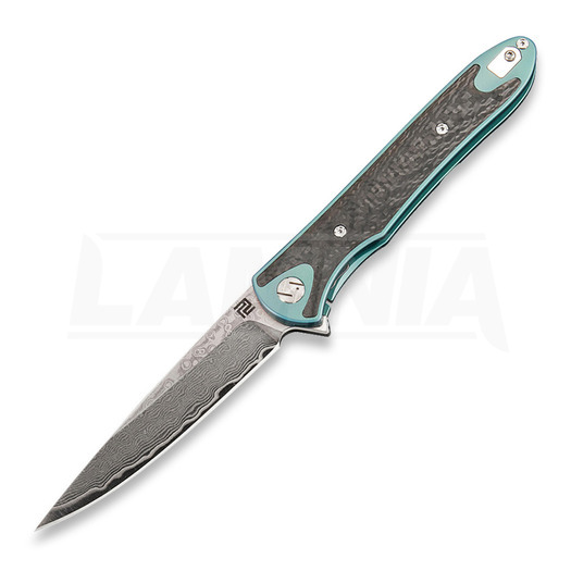 Πτυσσόμενο μαχαίρι Artisan Cutlery Shark Framelock Damascus