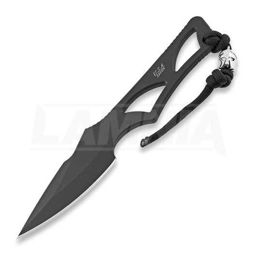 Spartan Blades Enyo S45VN ネックナイフ, 黒