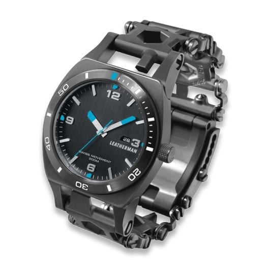 Stainless Steel Customizable Multitool Timepiece Tread Tempo Watch LEATHERMAN