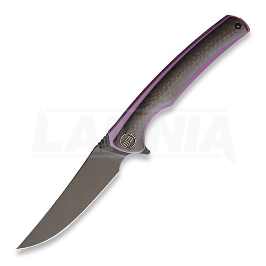 Складной нож We Knife 704 Carbon Fiber, black stonewash 704CFBS