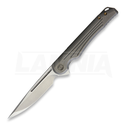 We Knife 718 Array 折り畳みナイフ, stonewash/satin 718SW