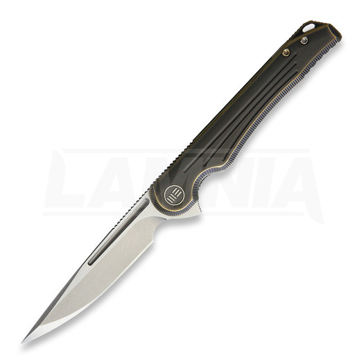 We Knife 718 Array sulankstomas peilis, stonewash/satin 718SW