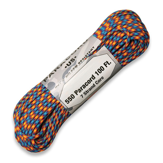 Atwood Parachute Cord Fire & Ice