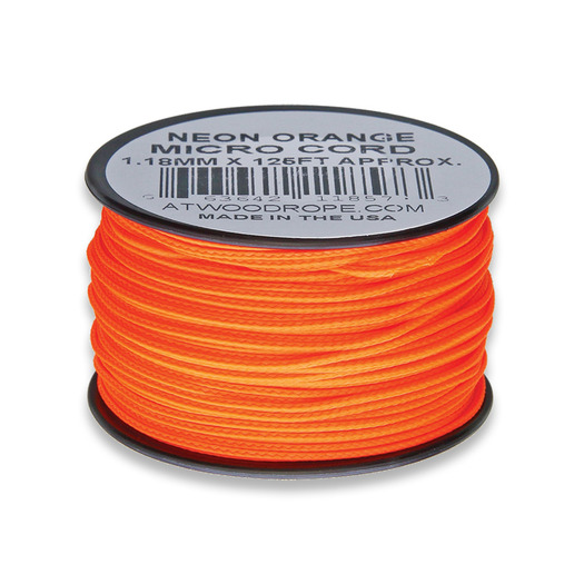 Atwood Micro Cord 38m Neon Orange
