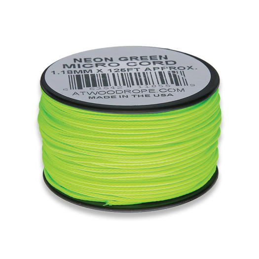 Atwood Micro Cord 38m Neon Green