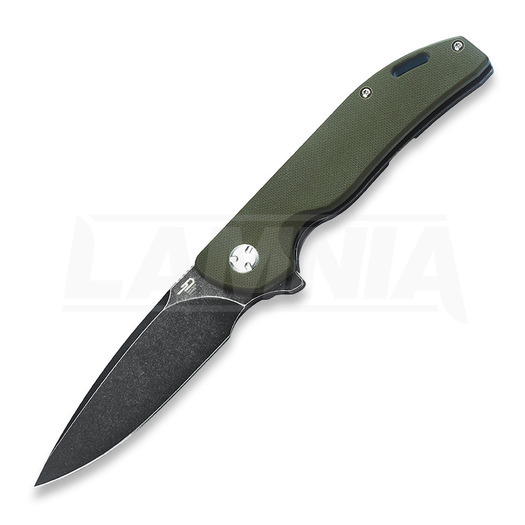 Πτυσσόμενο μαχαίρι Bestech Bison G10, green/black T1904C-2