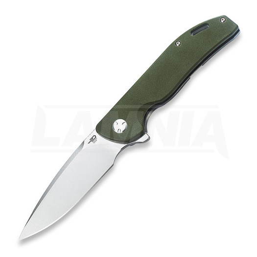 Bestech Bison G10 折り畳みナイフ, 緑 T1904C-1