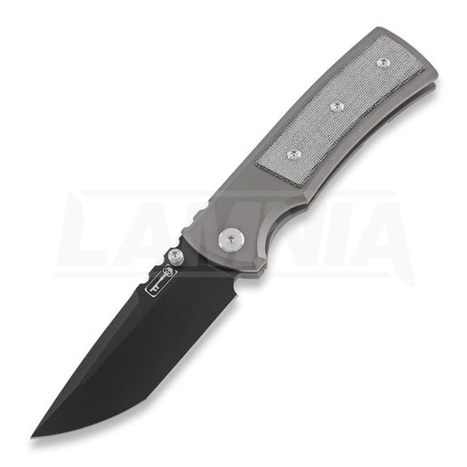 Складной нож Chaves Knives Redencion Tanto PVD, micarta, чёрный