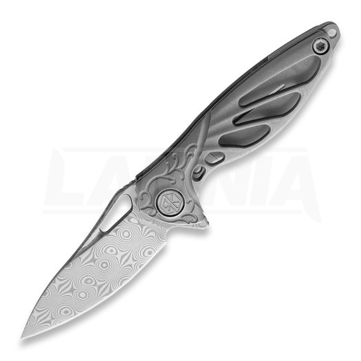 Rike Knife Hummingbird Framelock folding knife, satin