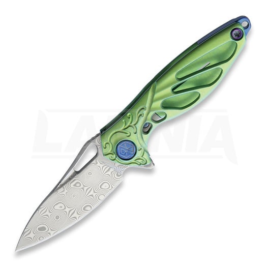Rike Knife Hummingbird Framelock folding knife, satin