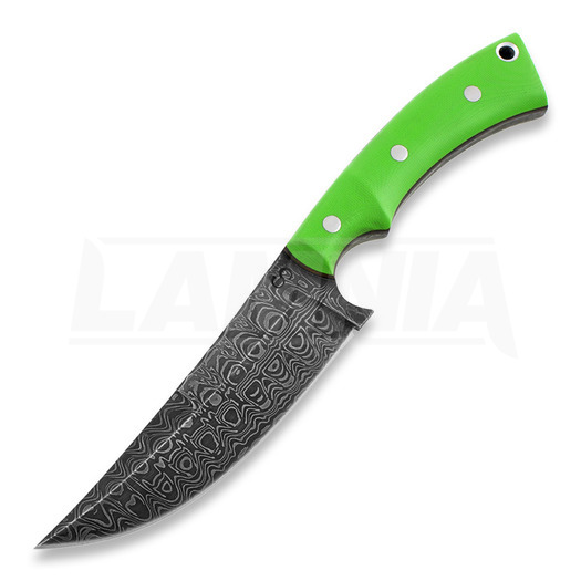 Couteau Olamic Cutlery Nero, G10, vert