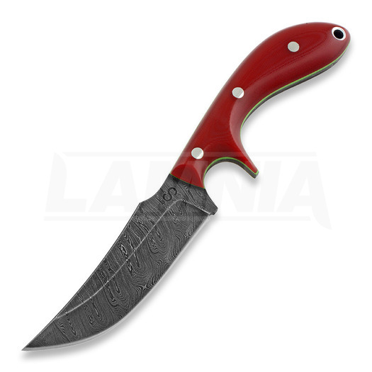 Olamic Cutlery Kurok G10 刀, 红色