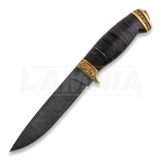 Coltello Olamic Cutlery Suna, stacked leather