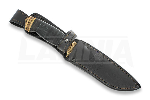 Couteau Olamic Cutlery Suna, stacked leather