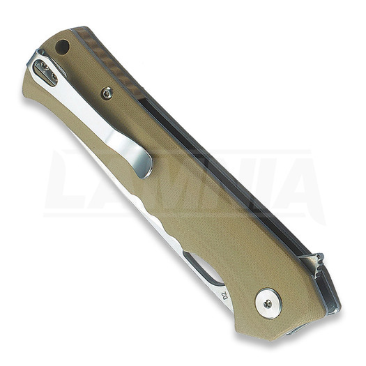 Складной нож Bestech Muskie G10 Linerlock, beige G20C-1