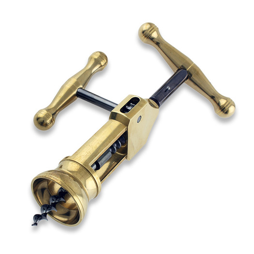 Farfalli King Corkscrew, polished brass
