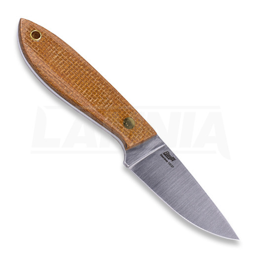 Brisa Bobtail 80 Multicarry knife, mustard micarta