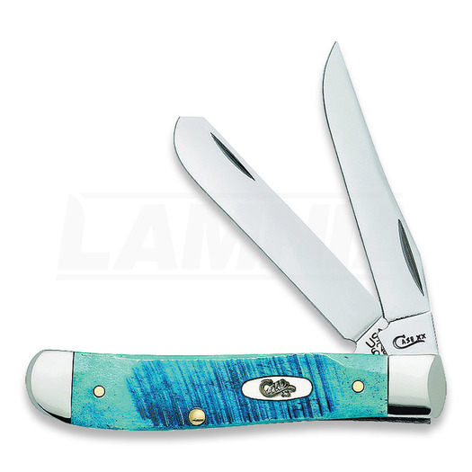 Pocket knife Case Cutlery Mini Trapper Caribbean Blue 25593