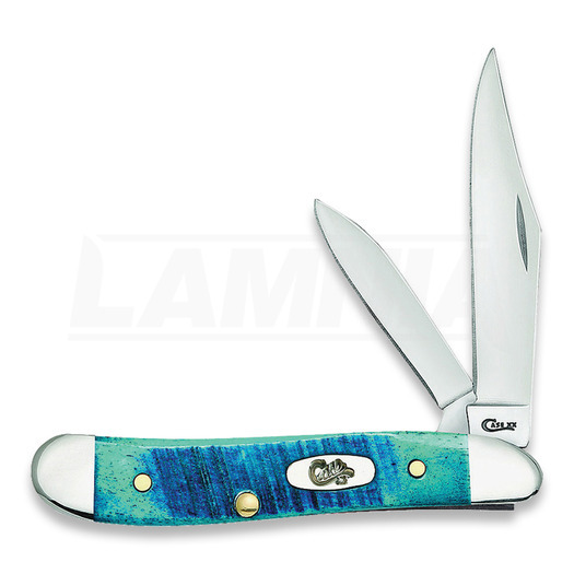 Pocket knife Case Cutlery Peanut Caribbean Blue 25596