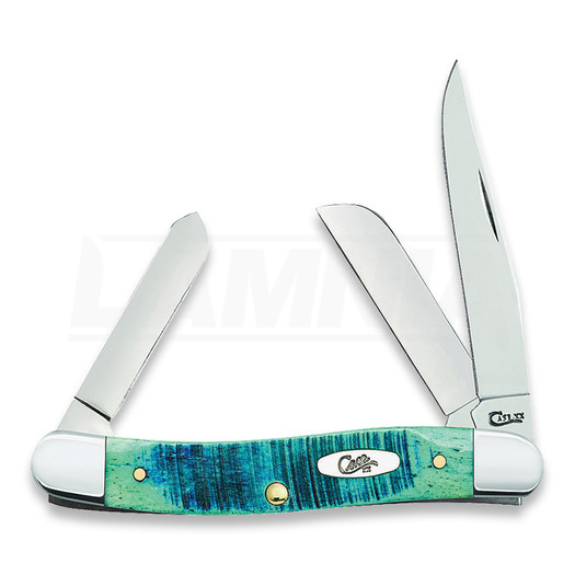 Pocket knife Case Cutlery Stockman Caribbean Blue 25597