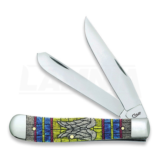 Case Cutlery Trapper Stained Glass Wings linkkuveitsi 38714